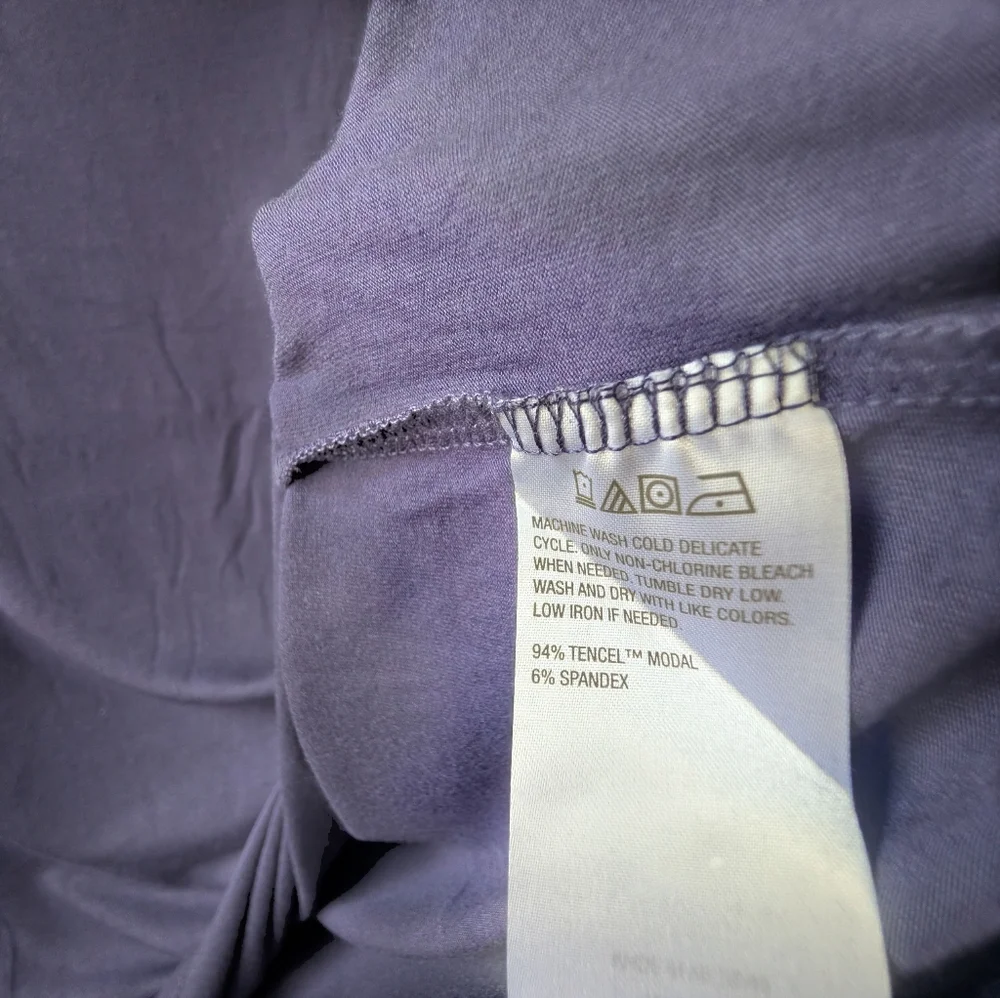 JOAN RIVERS WOMEN'S TWILIGHT WARDROBE BUILDERS BUTTERSOFT FUNNEL NECK SIZE XL - Picture 7 of 7